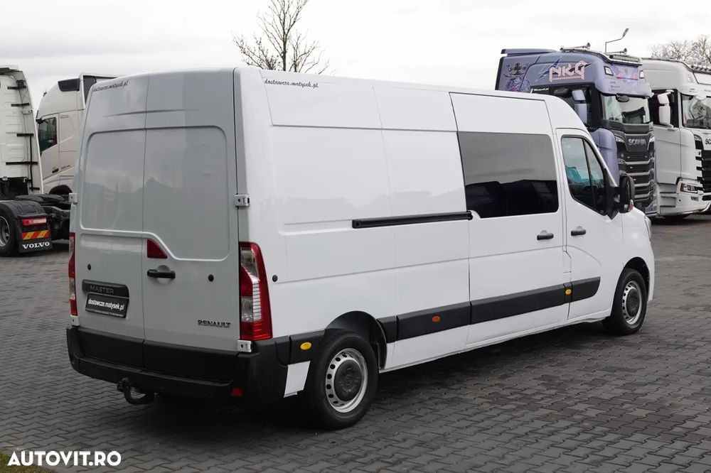 Renault MASTER / CAROSERIE ROATĂ / FUGO / CABINĂ MIXĂ 7 LOCURI / CAROSERIE / DEALER POLONESC / UNIC PROPRIETAR - 7