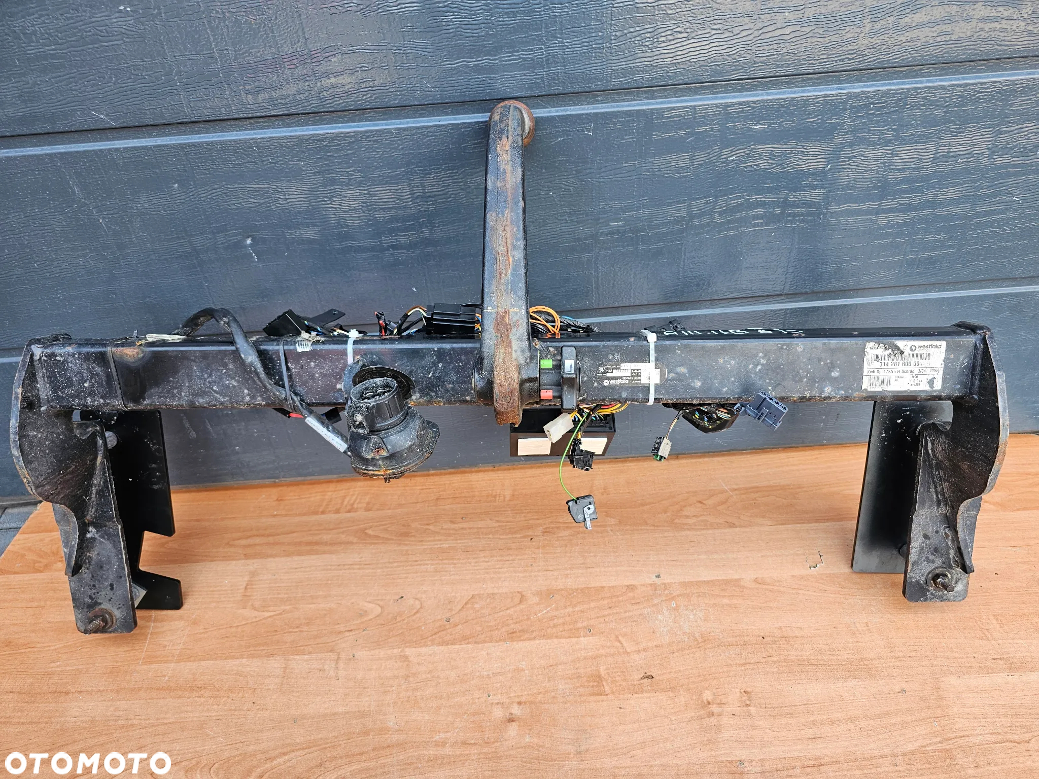 HAK HOLOWNICZY WIĄZKA ODPINANY GNIAZDO 13/7 PIN MODUŁ OPEL ASTRA H HATCHBACK - 11