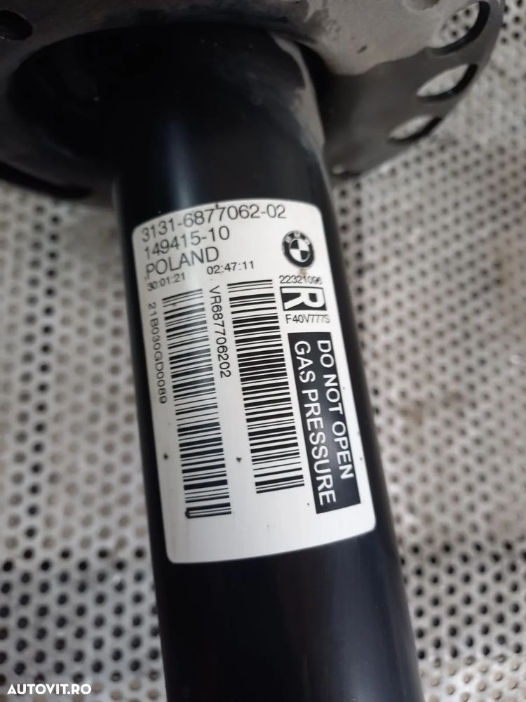 Ansamblu Telescop Arc Flansa Telescoape Arcuri Fata Bmw Seria 1 Seria 2 F40 F44 Sdrive Cod   Impeca - 8