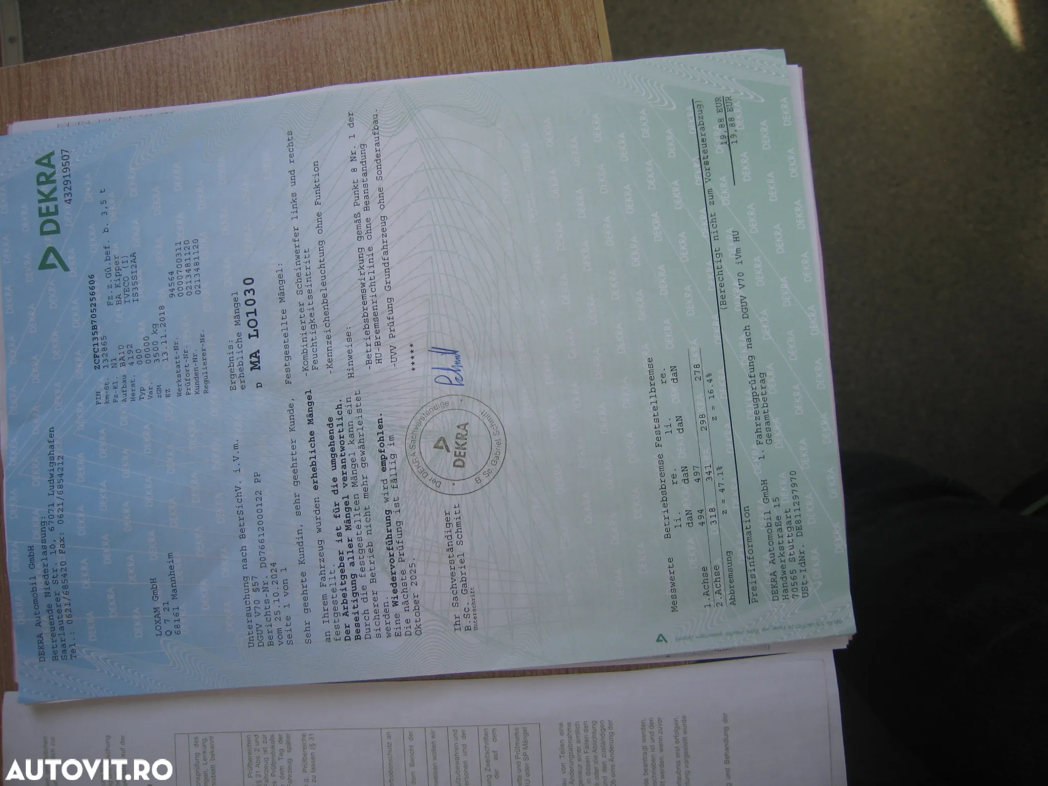Iveco DAILY 35 S 16 , 3 LOC. BASCULABIL PE TREI PARTI, AC. EURO VI. - 25