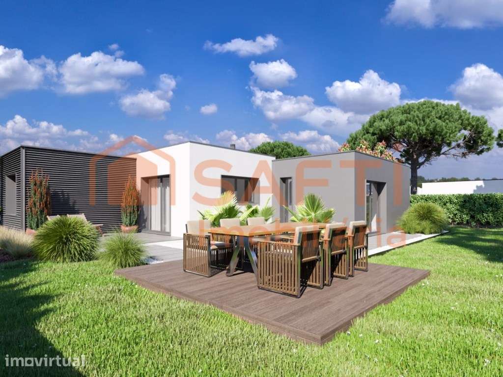 Moradia T3 térrea contemporânea - Terreno + Projeto Chave na Mão em... - Grande imagem: 3/10