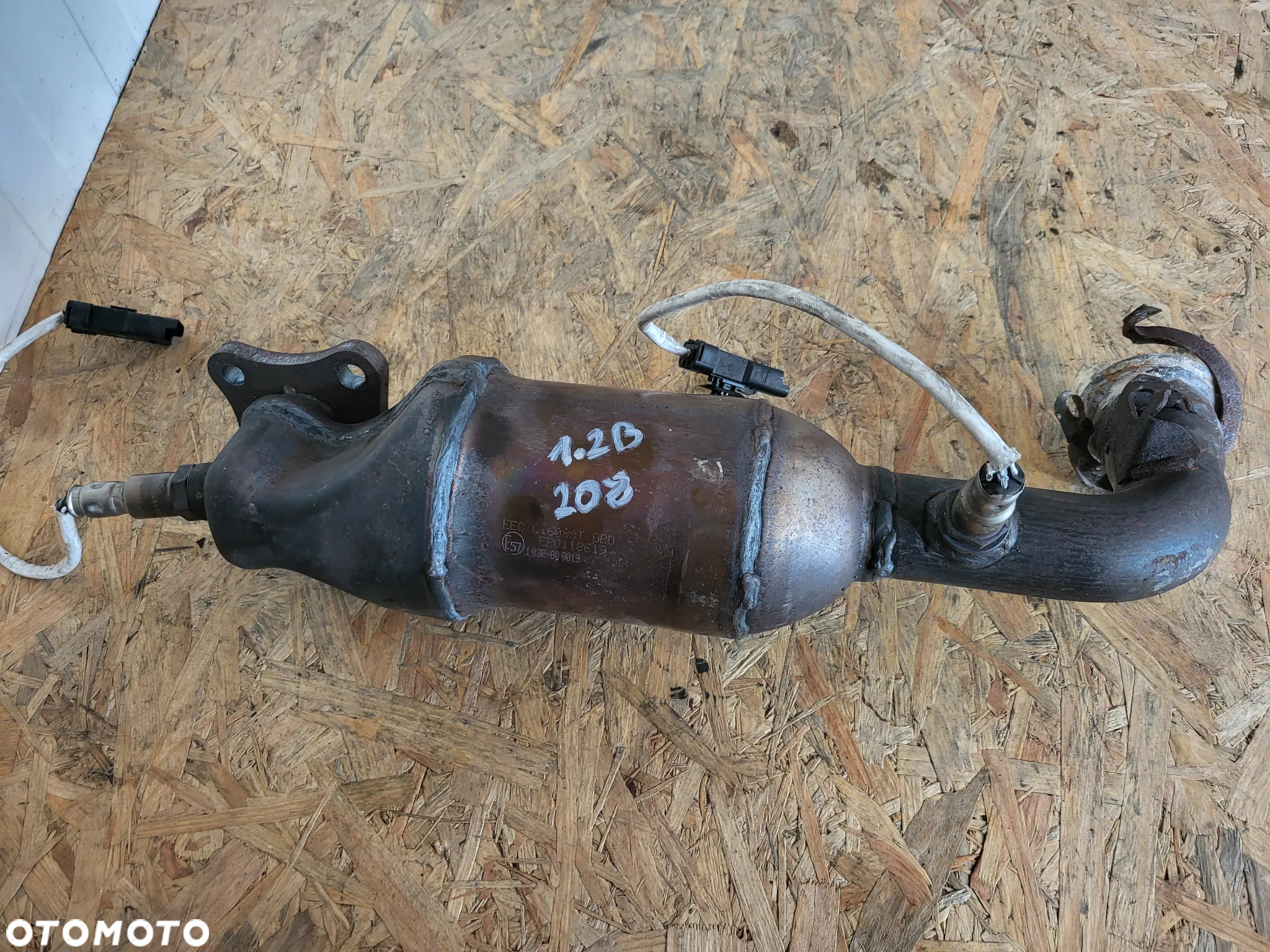 Katalizator Peugeot 208 1.2 VTI - 4