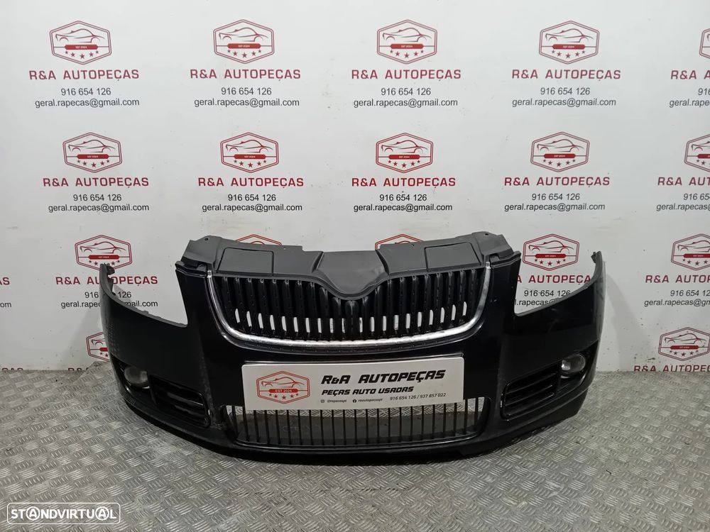 Parachoques Frente Skoda Fabia II 2 Original - 1