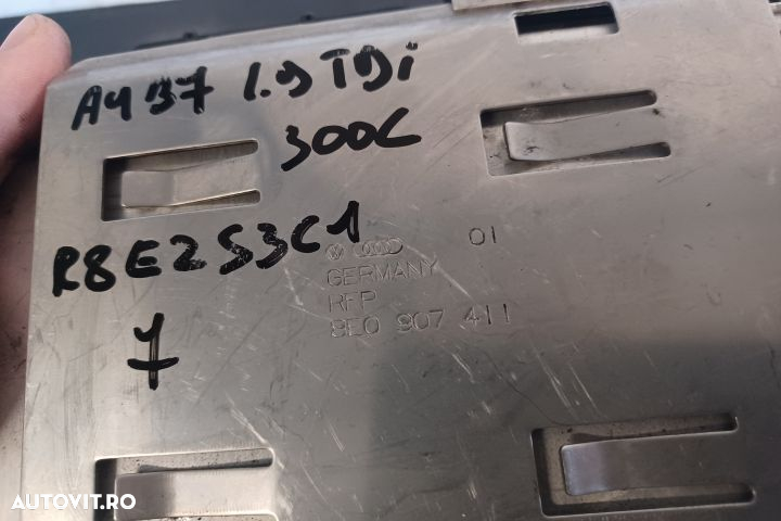 Calculator motor ECU 8E0907411 - 1.9 TDI 8E0907411 - 1.9 TDI Audi A4 - 3