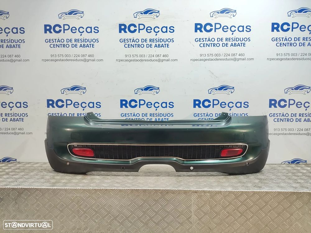 Parachoques trás traseiro original Mini Cooper S R56 Pré-LCI de 2006 a 2010 com sensores de estacionamento - 1