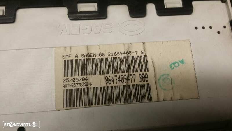 ECRÃ MULTIFUNÇÕES CITROEN C2 2004 -9647409477 - 2