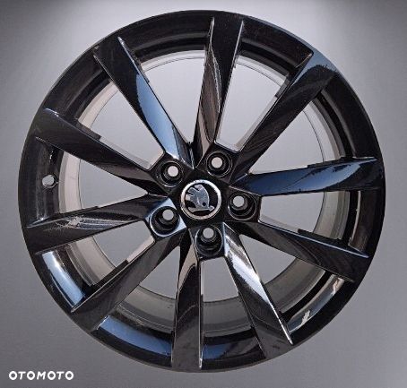 FELGI ALU SKODA OCTAVIA III 5X112 18 7,5J ET51 5E0 601025 Q 4SZT - 1