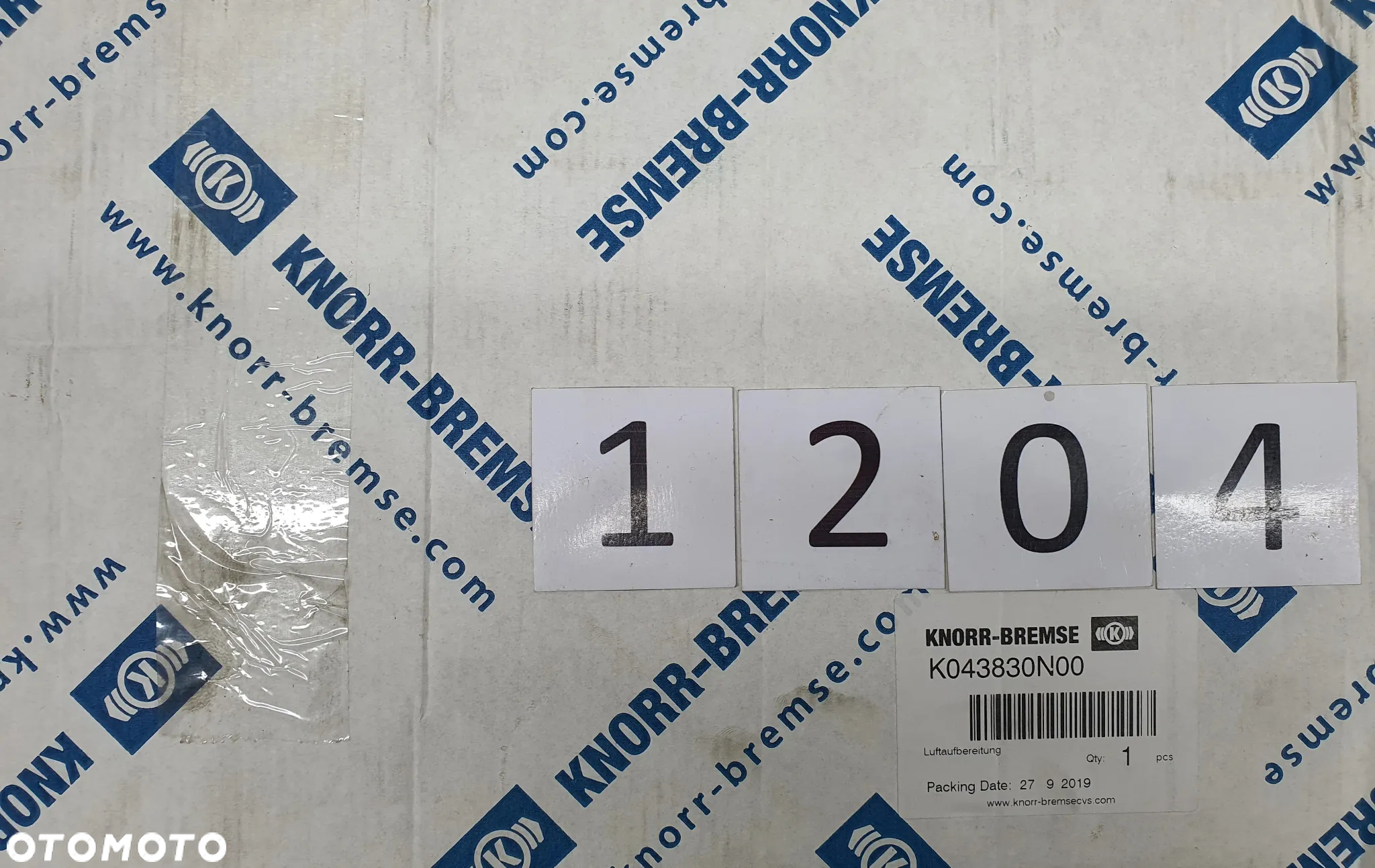 Osuszacz powietrza Knorr-Bremse K043830N00 - 4