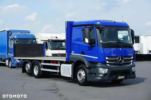 Mercedes-Benz ACTROS / 2543 / ACC / E 6 / PEŁNY ADR / PLATFORMA / ZAWIESIE POD WÓZEK
