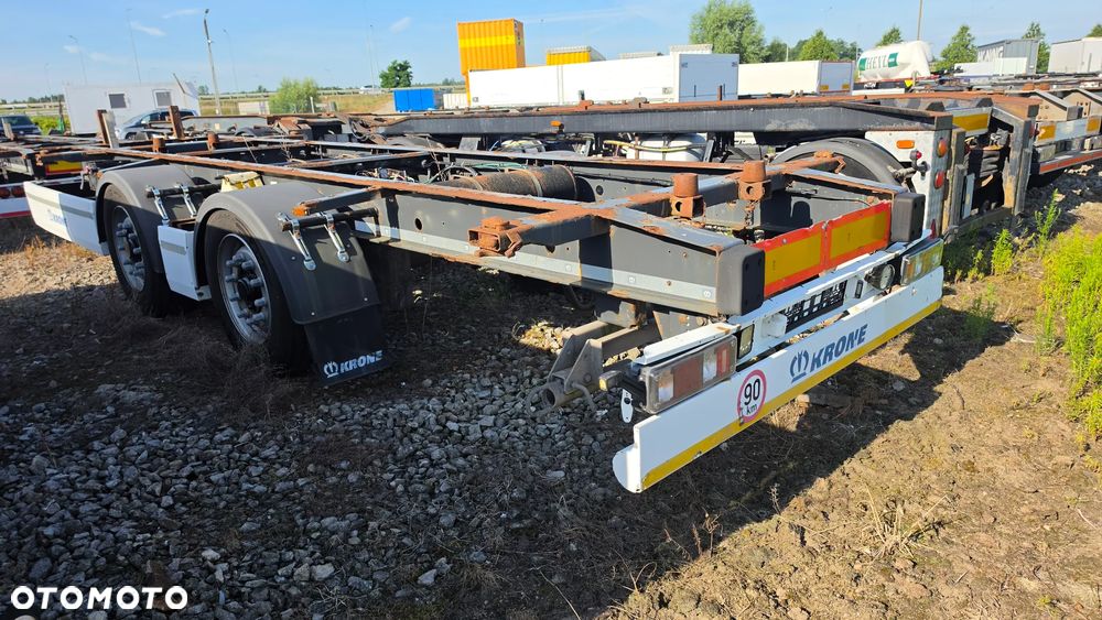Krone TANDEM BDF 7.45-7.80m KRONE DHL/DACHSER/DPD DOLNY ZACZEP  2015ROK OPONY 385/55R22.5 HAMULCE TARCZOWE MOŻLIWOŚĆ TRANSPORTU - 1
