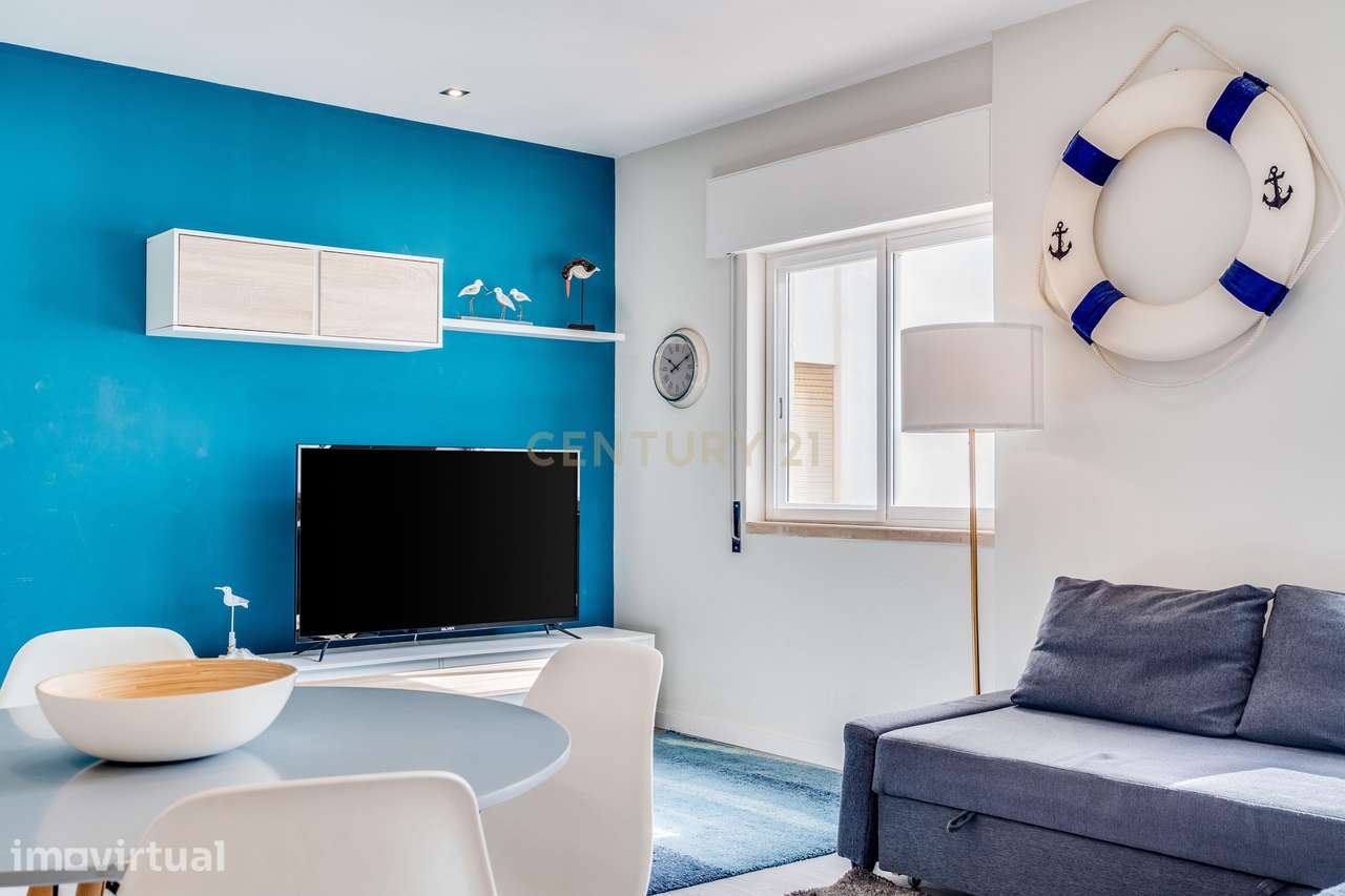 Apartamento T1 com Vista Rio Deslumbrante | AL | Terraço Comum | Estac - Grande imagem: 5/31