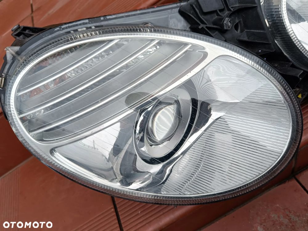 MERCEDES W211 LIFT LAMPA LEWA PRAWA PRZÓD PRZEDNIA BI XENON NIE SKRĘTNY EUROPA - 5