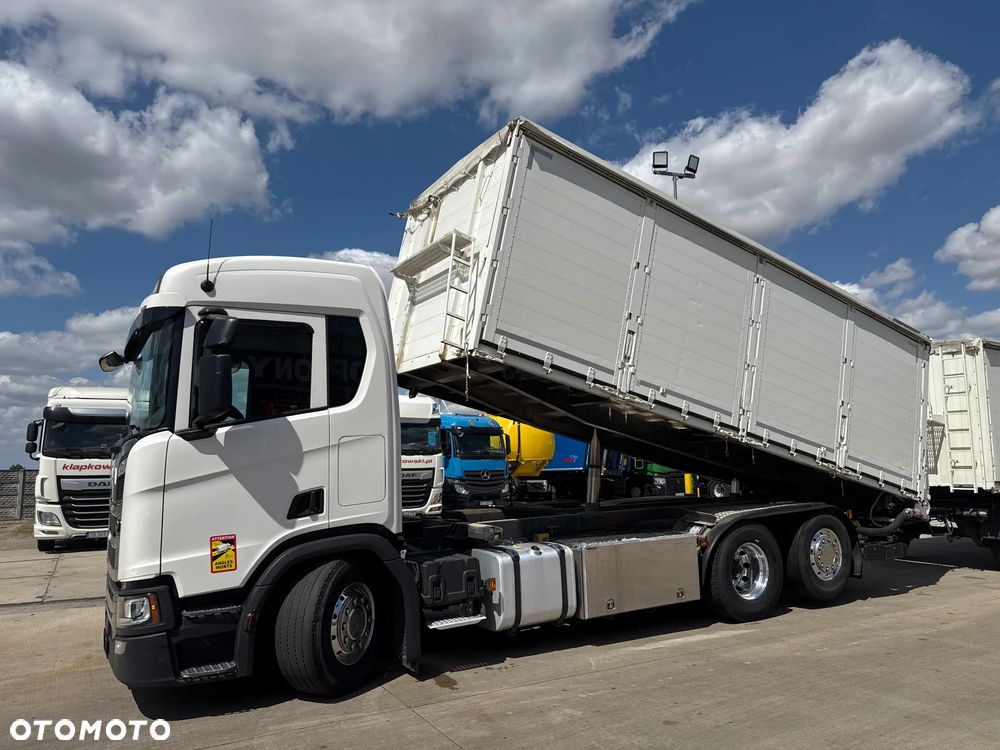 Scania R500 Wywrotka z wydmuchem Kompresor typu Welgro / Heitling do paszy - 8
