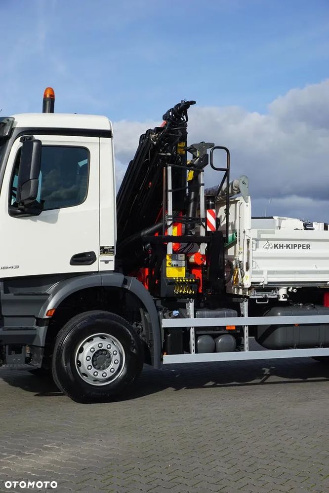 Mercedes-Benz / AROCS / 1843 / E 6 / WYWROTKA + HDS / ROTATOR / PALFINGER PK 13001 / WYSIĘG 17 M - 29