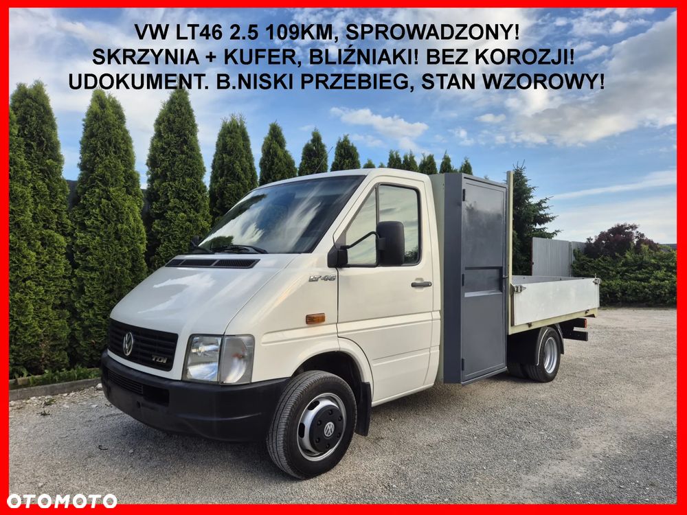 Volkswagen LT46 2.5TDi 109KM/ Skrzynia +kufer/ - 3