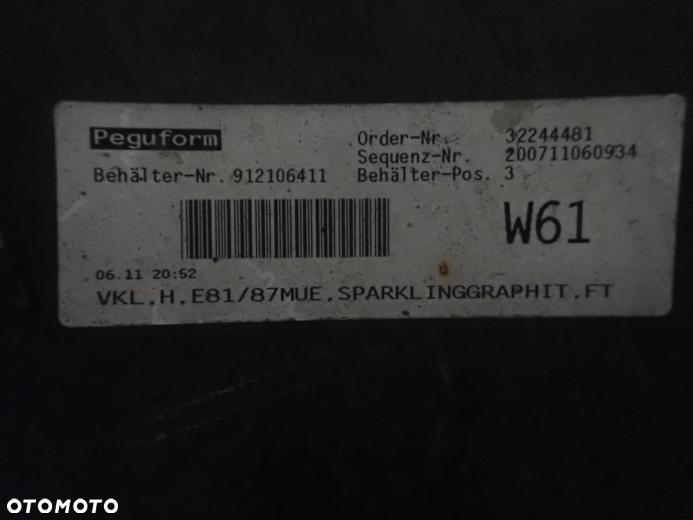 ZDERZAK TYŁ BMW E87 118D KOL:A22 - 6