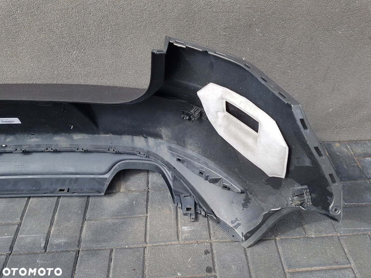VW GOLF 7 HB zderzak tył spoiler 5G6807421 6 PDC - 6