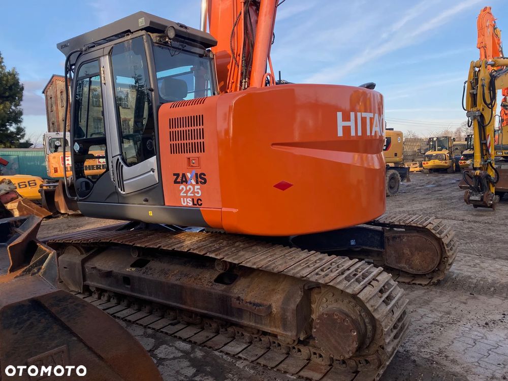 Hitachi ZX225USLC-3, 9100 MTH, PŁUG, RAMIĘ 3X ŁAMANE, Z NIEMIEC - 8