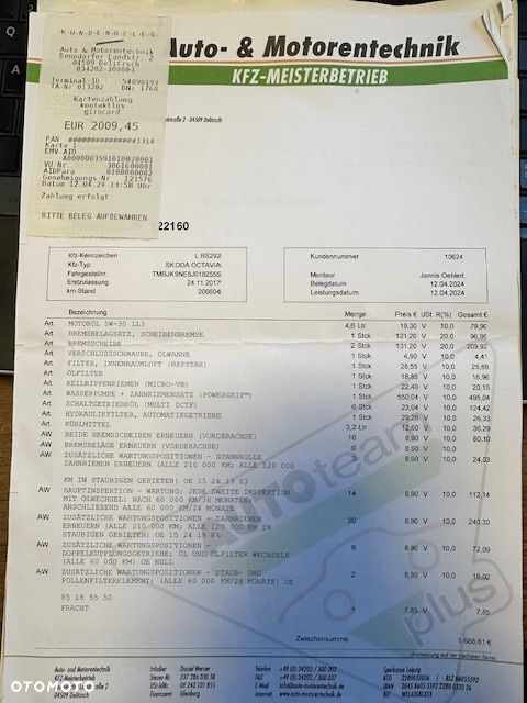 Skoda Octavia 2.0 TDI DSG RS - 22