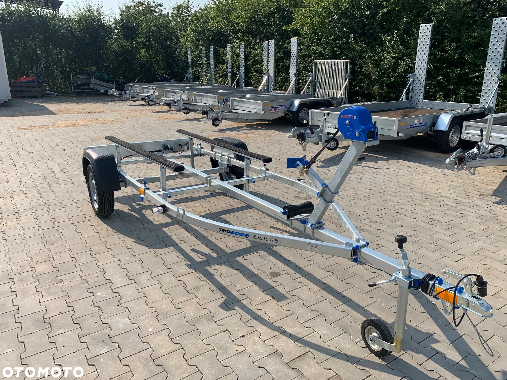Faro PRZYCZEPA PODŁODZIOWA AQUA, do 5m 750 kg, lekka, DOSTAWA! - 16