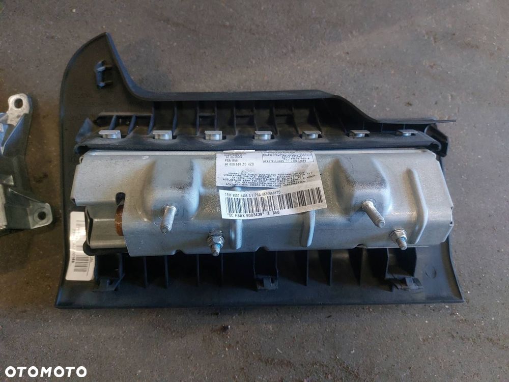 ZESTAW AIRBAG POSTRZAŁOWY KOKPIT CITROEN C4 PICASSO I - 10
