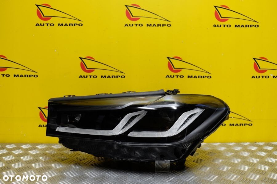 BMW 5 530 G30 G31 M5 2021- REFLEKTOR LAMPA FULL LED LEWA CIEMNA USA - 5