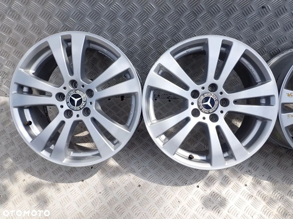 FELGI ALUMINIOWE MERCEDES 7,5X17 5X112 ET47 DOSTĘPNE 2 KOMPLETY - 14