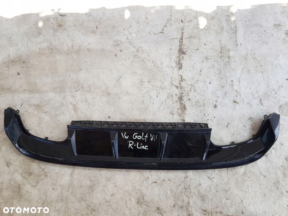 dyfuzor zderzaka tył Golf VII kombi R-line - 1