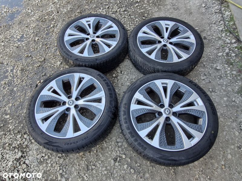 RENAULT SCENIC IV MEGANE 6.5J FELGI ALUMINIOWE 20 CALI 403006686R KOŁA 5X114,3 - 2