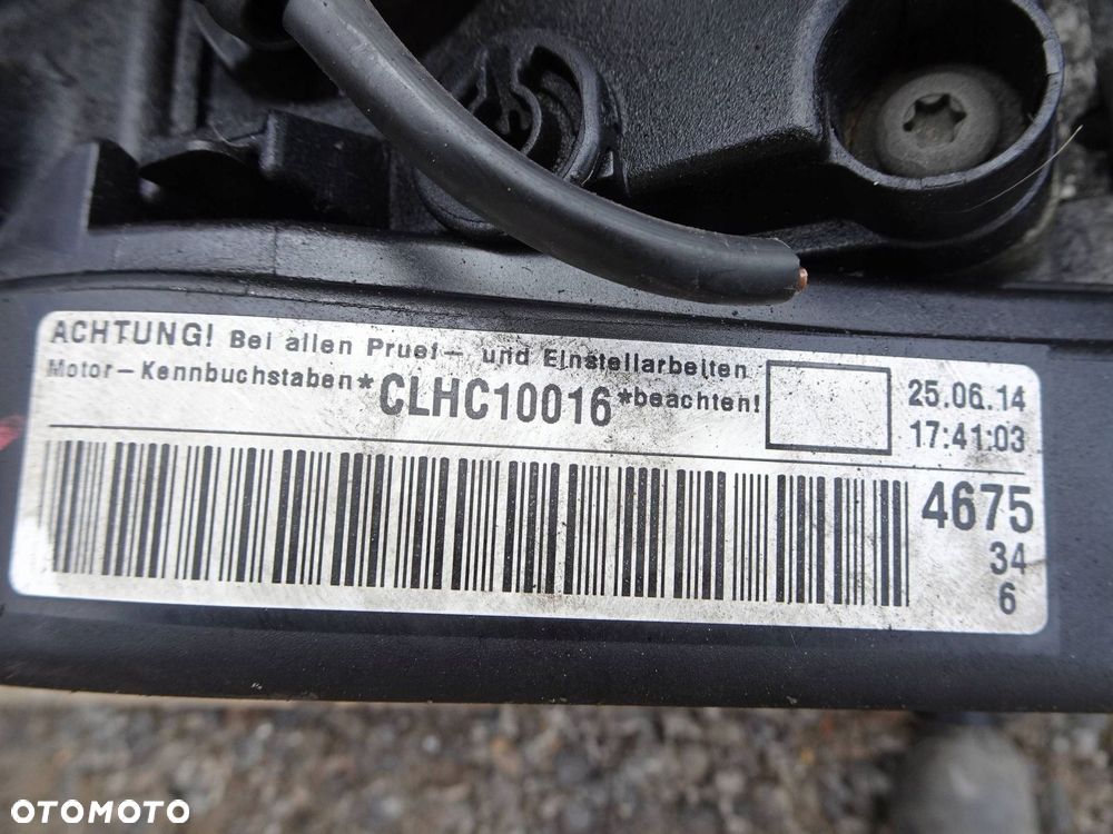 silnik kpl. skoda seat vw audi 1.6 tdi 105 km clhc clh - 15