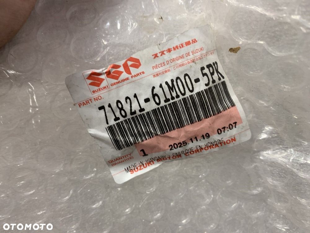 NOWY ORYGINALNY ZDERZAK SPOILER TYLNY TYŁ SUZUKI SX4 CROSS 13-16 71821-61M00 - 11