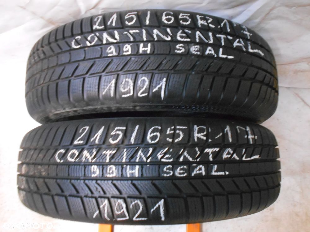 OPONY 215/65R17 CONTINENTAL WINTERCONTACT TS 870P SEAL DOT 1921 8.3MM