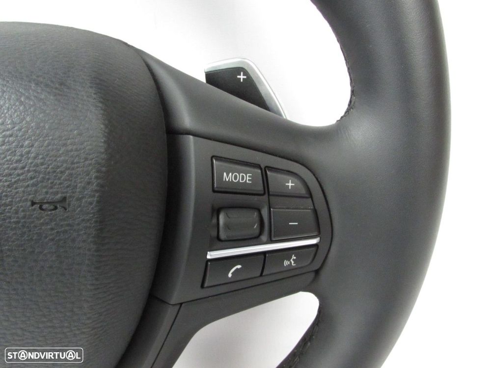 Volante Pack M Com Patilhas, Multifunções e Airbag Seminovo/ Original BMW X3 (F2... - 5