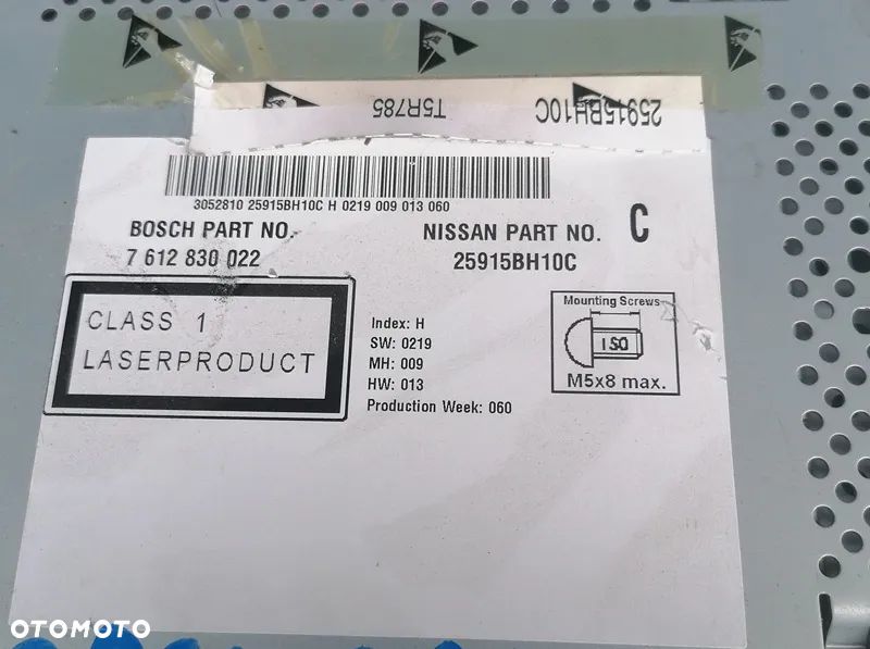 NISSAN QASHQAI 10r RADIO NAWIGACJA 25915BH10C - 2