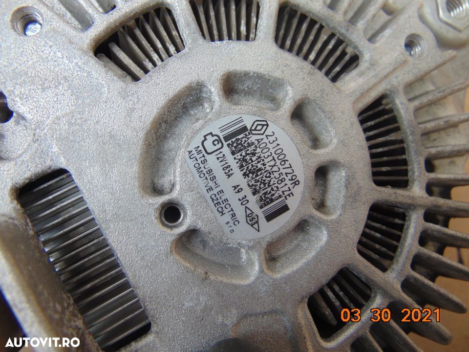 Alternator Renault Trafic 1.6dci opel Vivaro Nissan Primastar Qashqai - 2