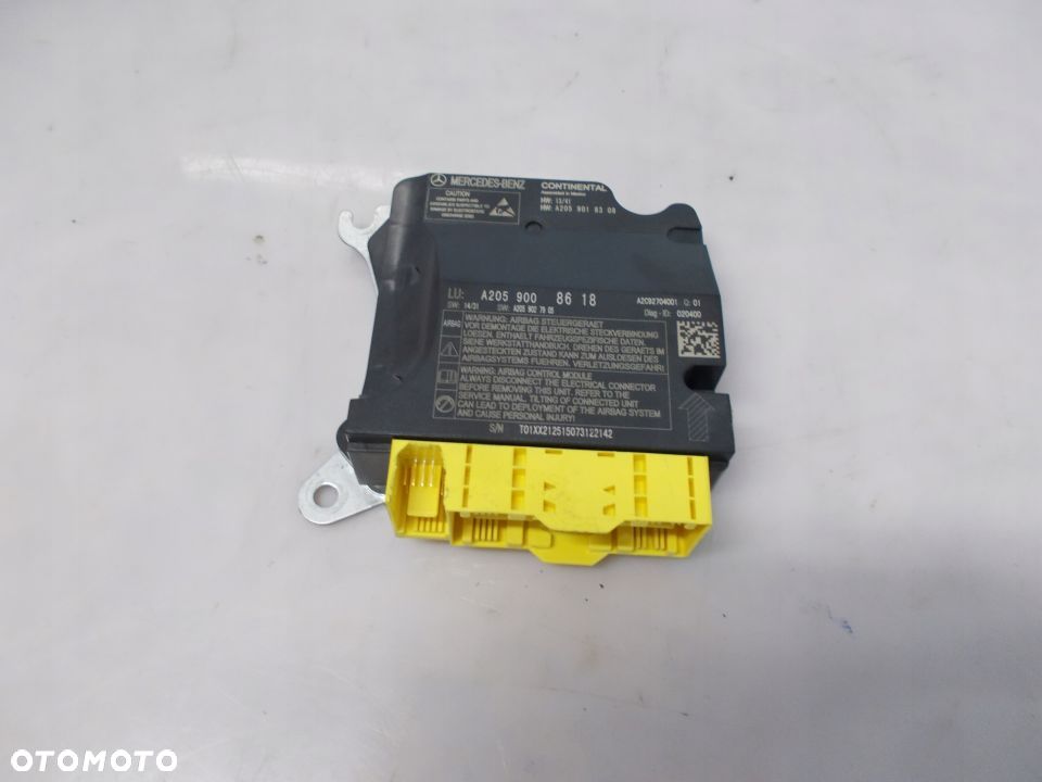 SENSOR AIRBAG MERCEDES C-KLASA W205 - 1
