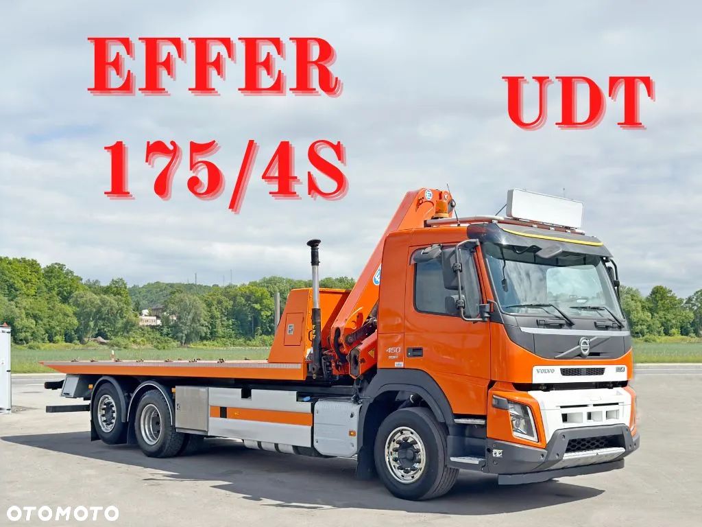 Volvo FMX 450 * LAWETA 6,70 m + EFFER 175/48 S + PILOT / STAN BDB - 1
