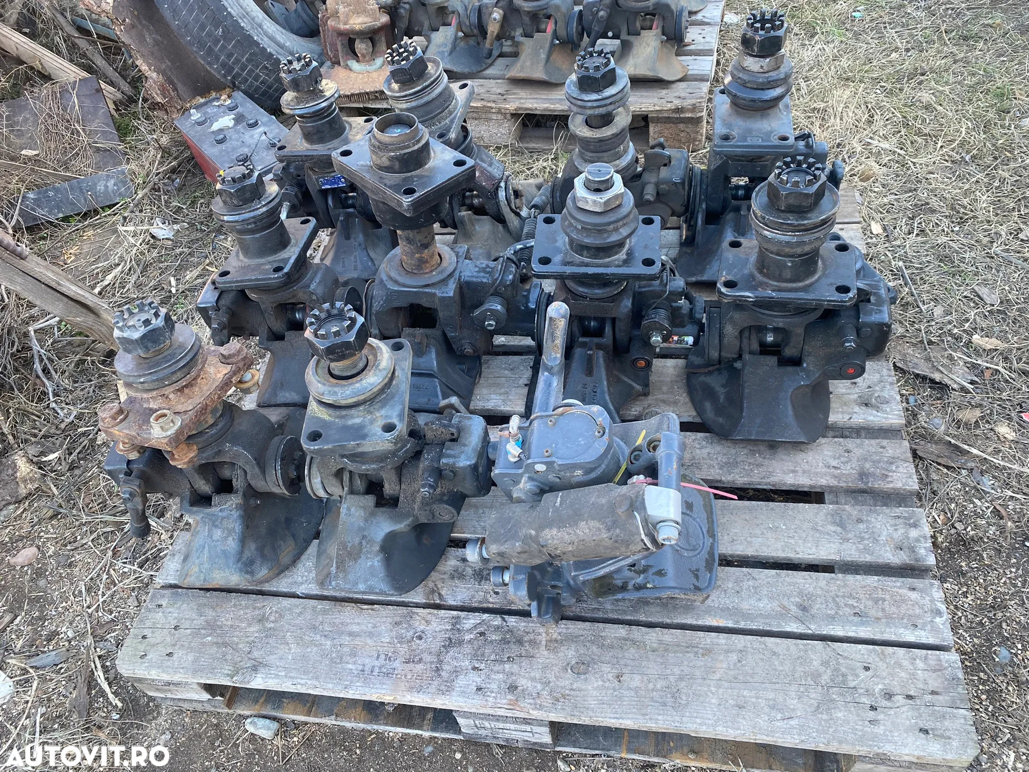 Sistem de cupla complet - Cuple Remorcare originale cu bolt pentru camion Scania Man Daf Iveco Mercedes Renault - 6