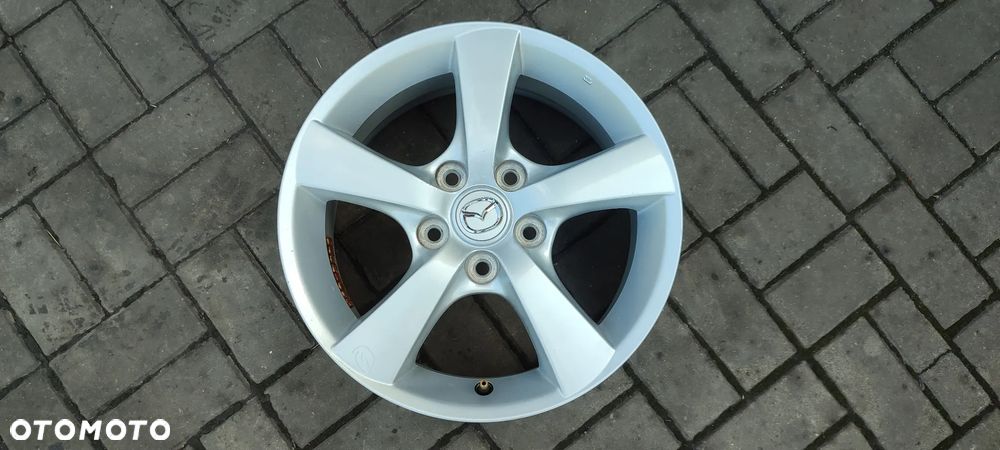 FELGI ALUMNIOWE 5x114.3 6.5Jx16 CALI ET 52.5 MAZDA 3 6 5 KOMPLET 4 SZTUKI - 5