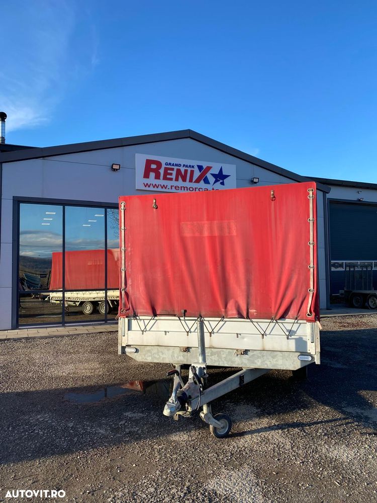 Stema Remorca WARK  cu prelata 4m/2m/1.5h - 2