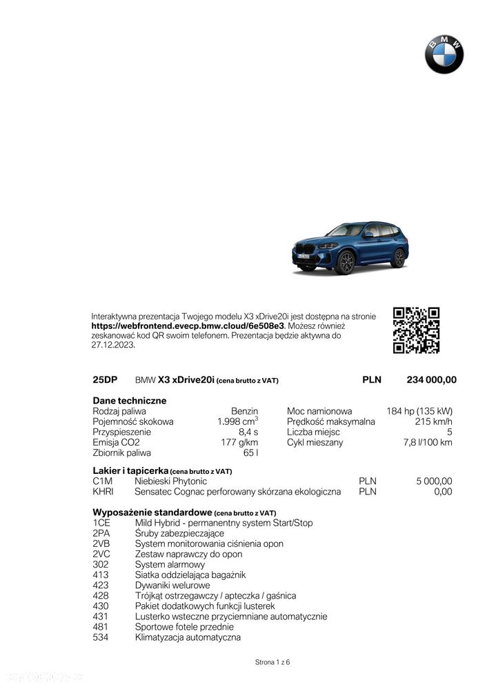 BMW X3 xDrive20i mHEV sport - 28