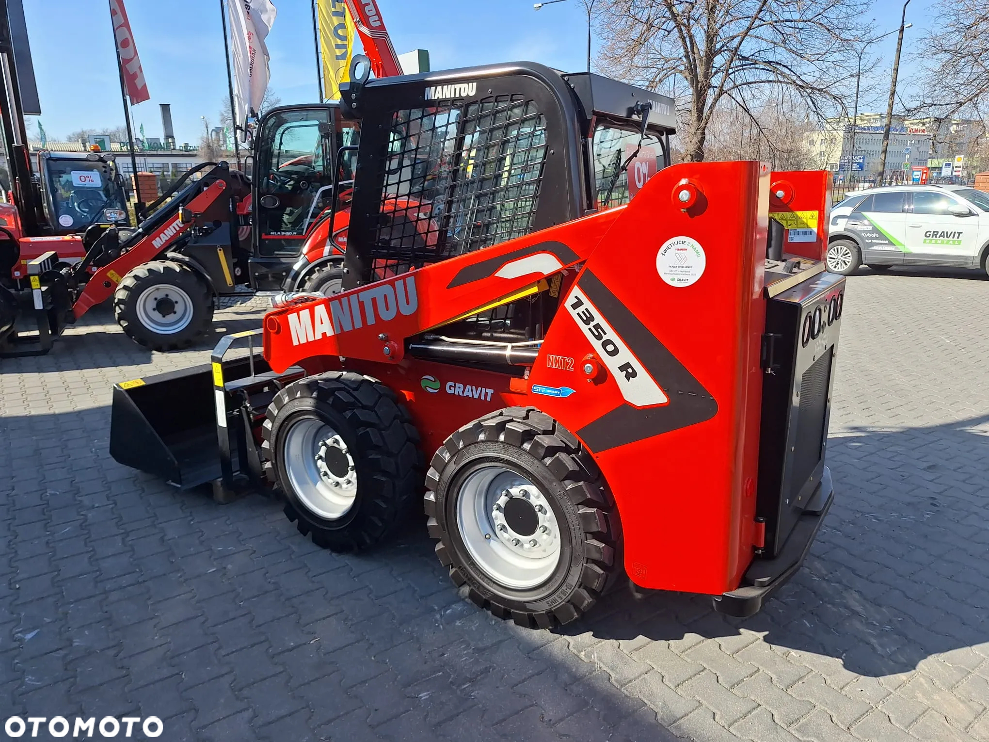 Manitou ładowarka burtowa Gehl skid steer 1350 R - 2