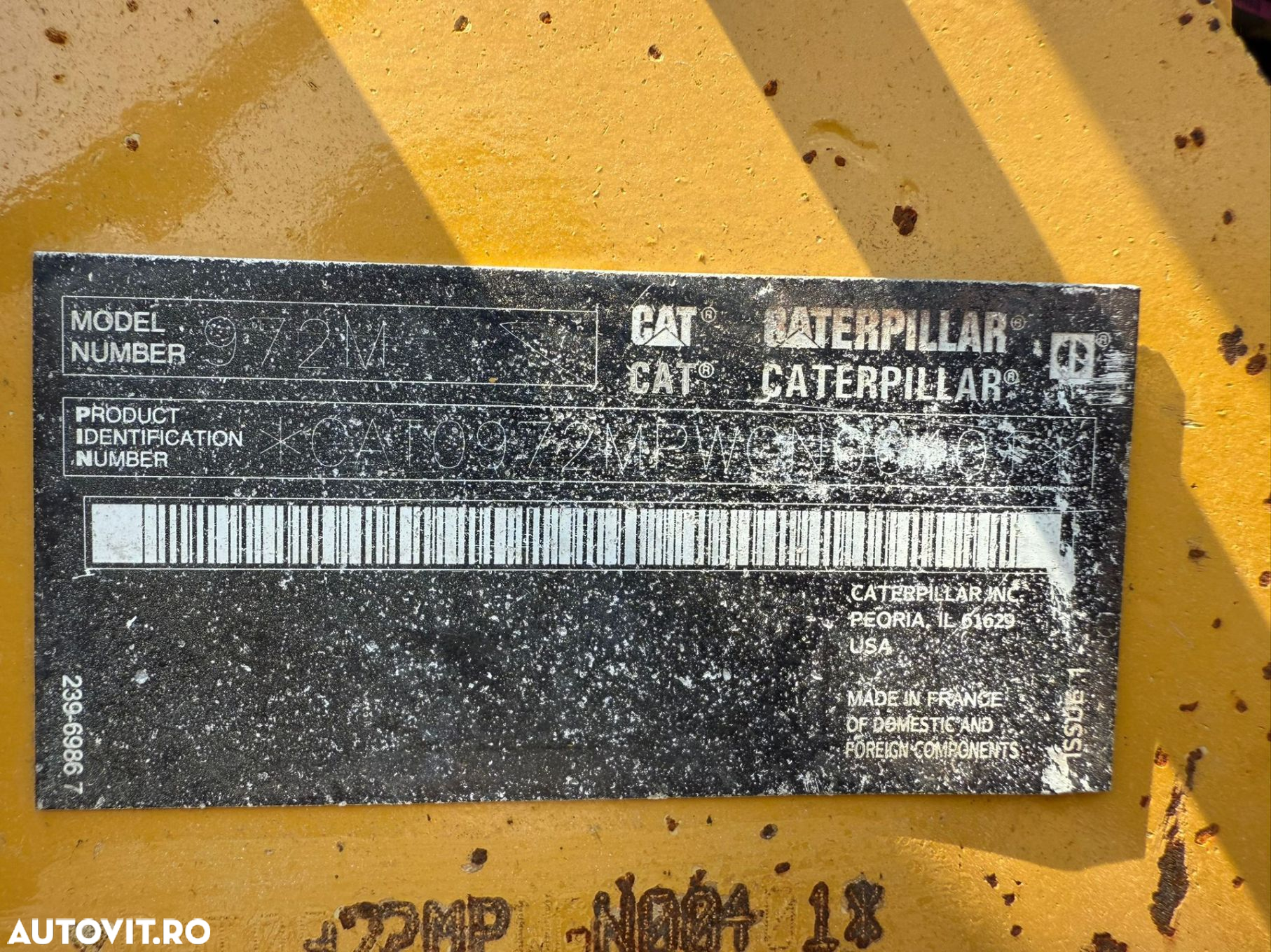 Cat 972M Incarcator Frontal - 9