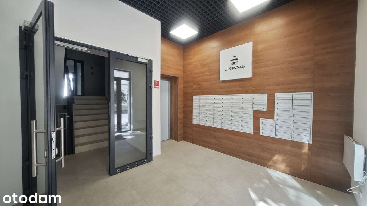 Nowa kawalerka z dużym balkonem | 25,33 m² | ul. Lipowa 45 | 1 piętro