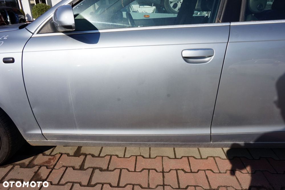 DRZWI PRZEDNIE LEWE A6 C6 SEDAN LY7J  SREBRNY AUDI 2004-2008 - 3
