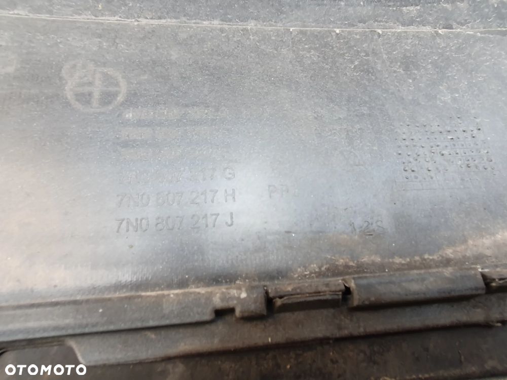 vw SHARAN 7N ZDERZAK PRZÓD PRZEDNI PDC 7N0807221A - 8
