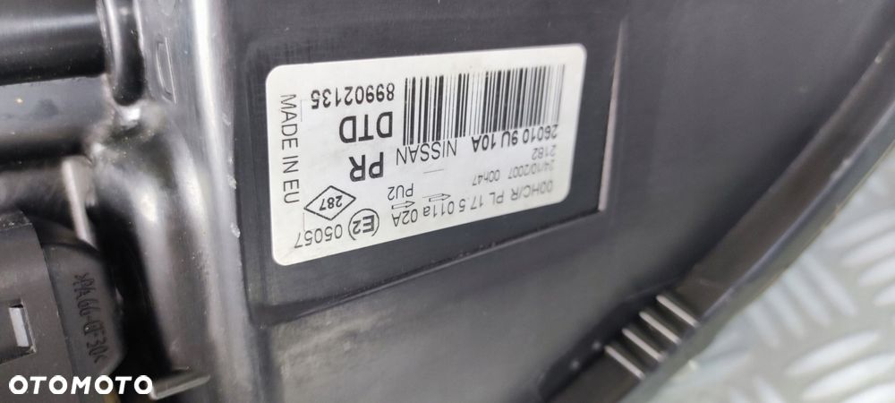 reflektor lampa lewa lewy prawa prawy przód NISSAN NOTE E11 2006-2008 EURO - 5