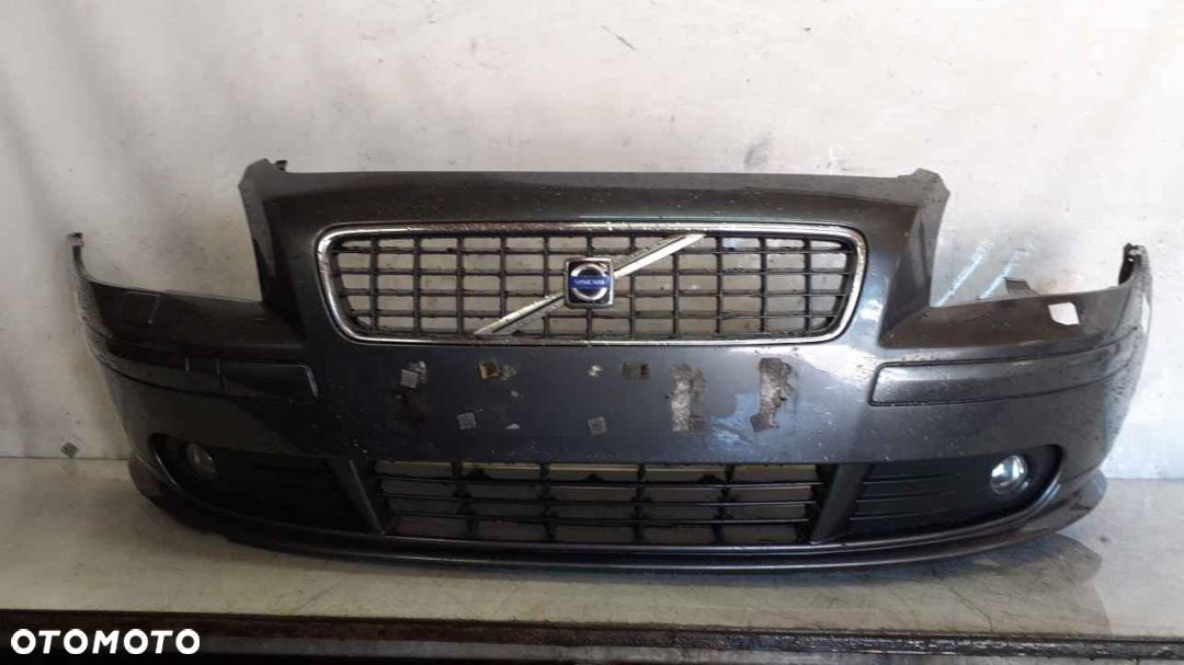 * ZDERZAK PRZÓD PRZEDNI VOLVO V50 455-46 SZARY GRAFIT HALOGENY SPRYSKIWACZE LAMP XENON DOKŁADKA TFB TUNING - 1