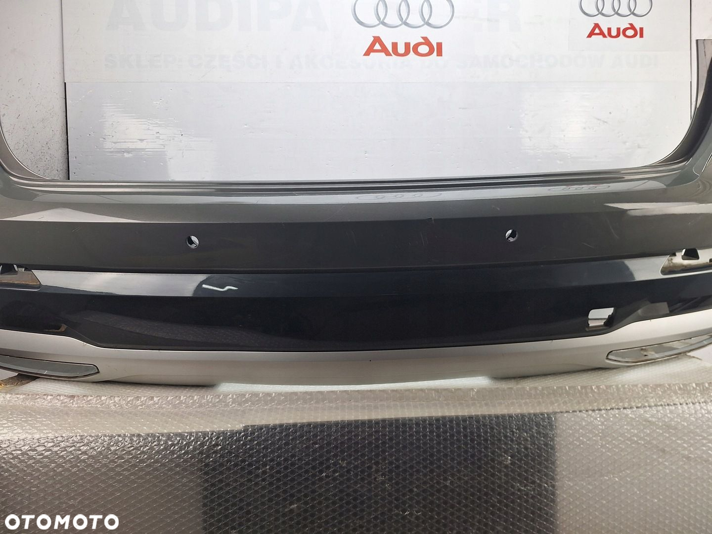 ZDERZAK DYFUZOR SPOJLER AUDI Q3 83A 2029-2024 ZWYKŁY ORYGINAŁ OE ASO - 2