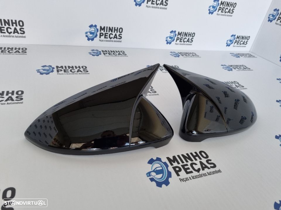 Capas de Espelho Vw Golf 7 VII Preto Brilho - 3